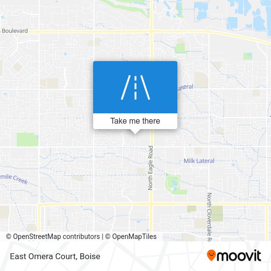 Mapa de East Omera Court