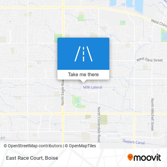 East Race Court map