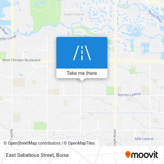 East Sabalious Street map