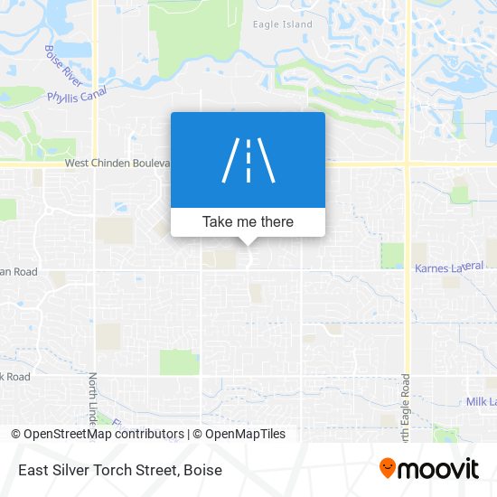 East Silver Torch Street map