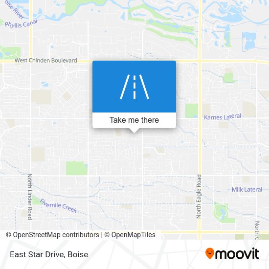 Mapa de East Star Drive