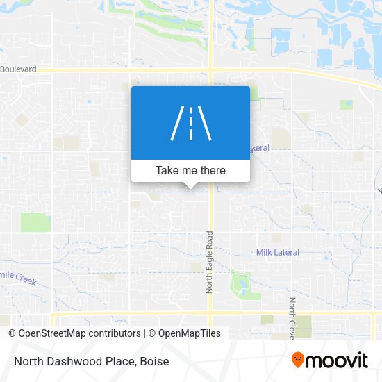 North Dashwood Place map