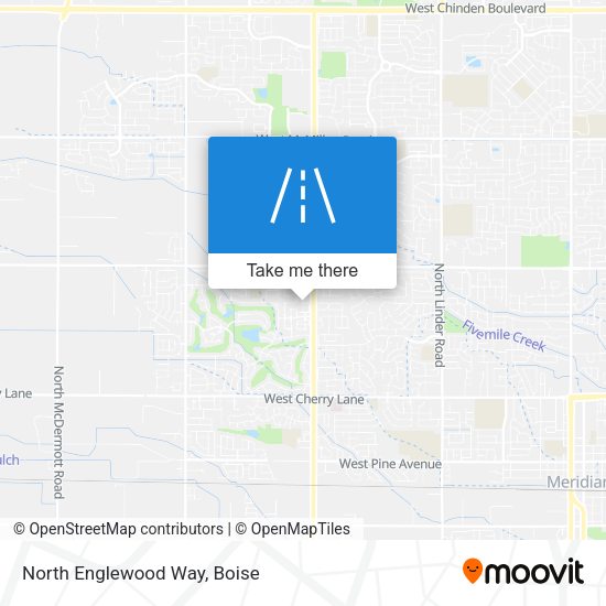 Mapa de North Englewood Way