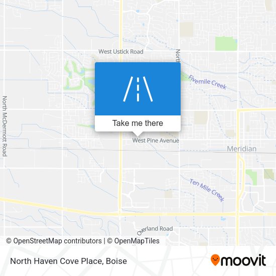 Mapa de North Haven Cove Place
