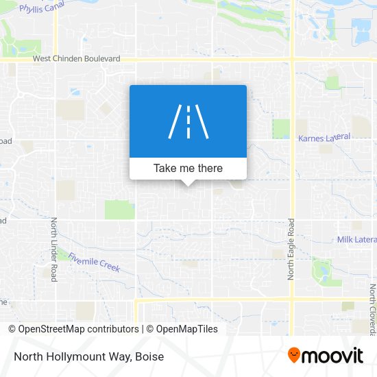 Mapa de North Hollymount Way