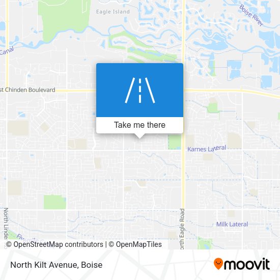 Mapa de North Kilt Avenue