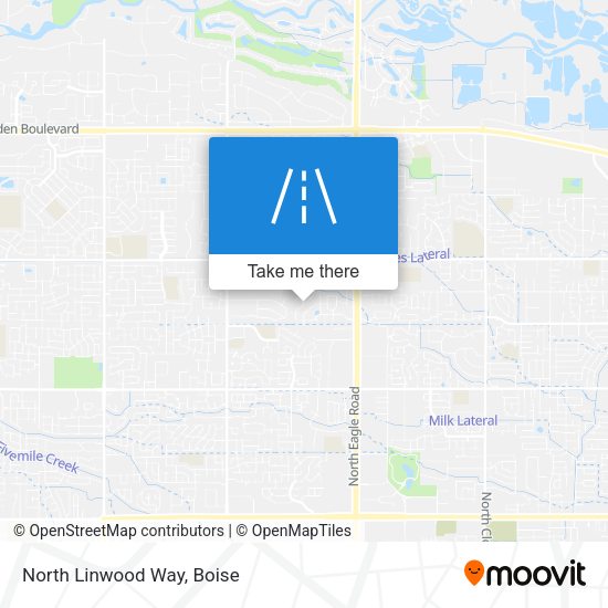 Mapa de North Linwood Way