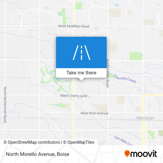 Mapa de North Morello Avenue