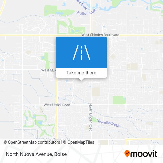 Mapa de North Nuova Avenue