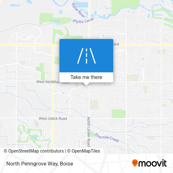Mapa de North Penngrove Way