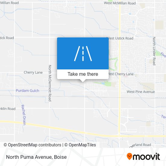 Mapa de North Puma Avenue