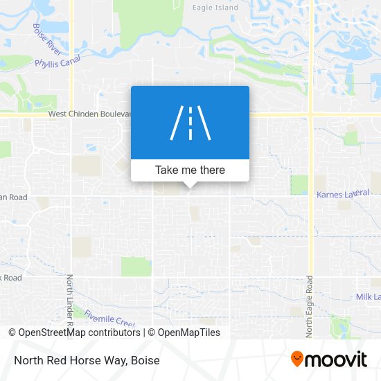 Mapa de North Red Horse Way