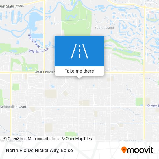 Mapa de North Rio De Nickel Way