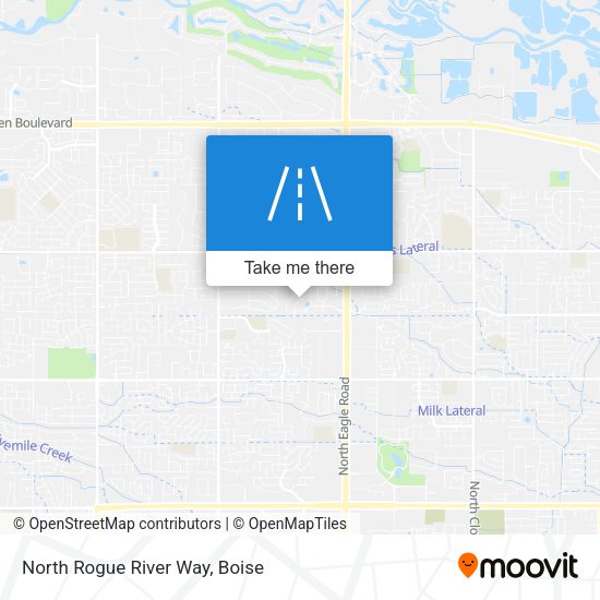 Mapa de North Rogue River Way