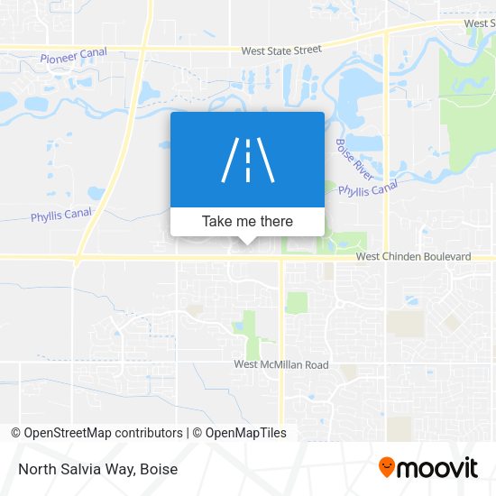 Mapa de North Salvia Way