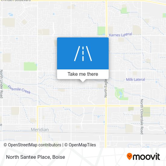 Mapa de North Santee Place