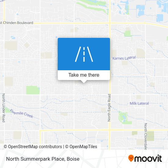 North Summerpark Place map