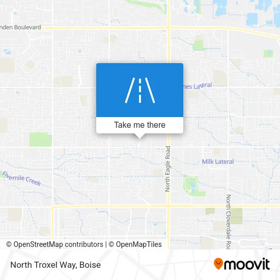 Mapa de North Troxel Way