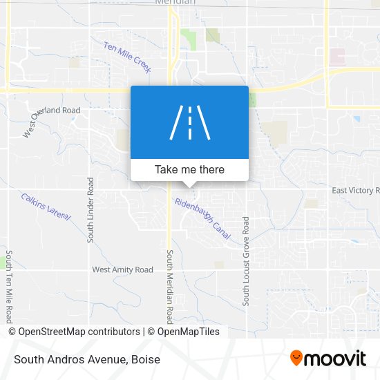 Mapa de South Andros Avenue