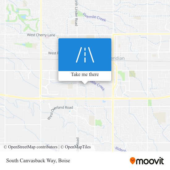 Mapa de South Canvasback Way