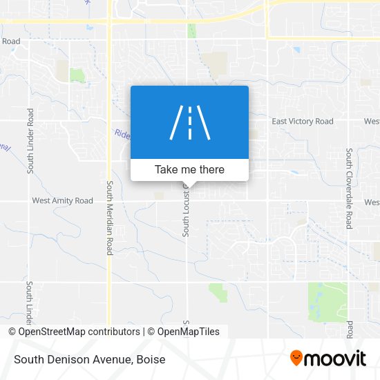 Mapa de South Denison Avenue