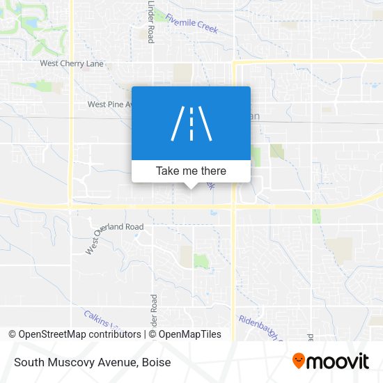 South Muscovy Avenue map