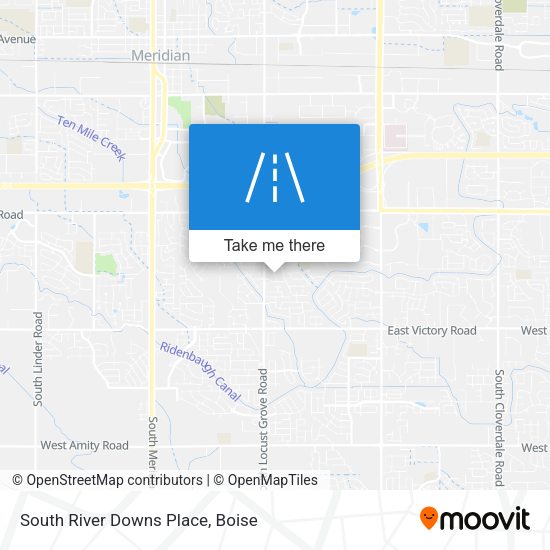 Mapa de South River Downs Place