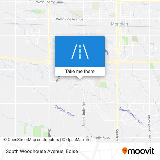 Mapa de South Woodhouse Avenue