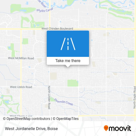 Mapa de West Jordanelle Drive