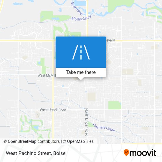 Mapa de West Pachino Street