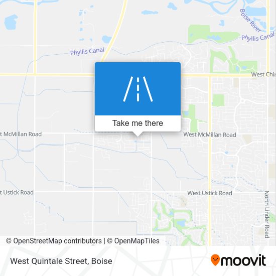 West Quintale Street map