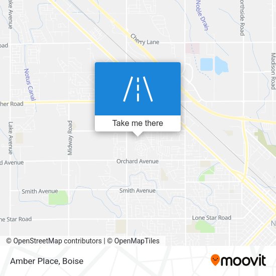 Mapa de Amber Place