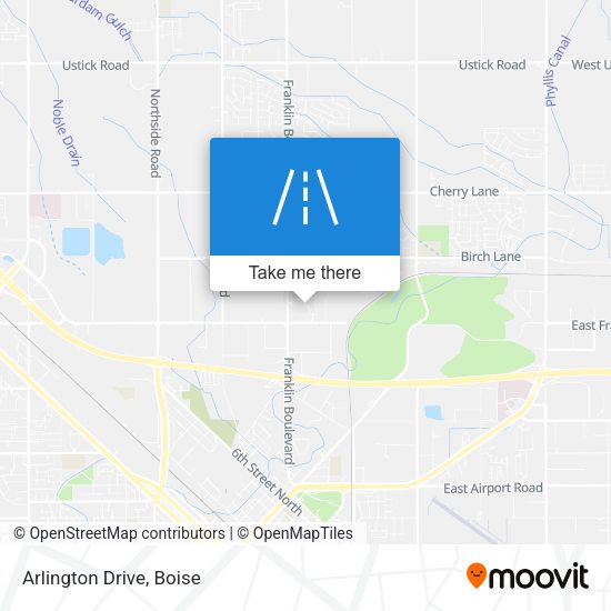 Mapa de Arlington Drive