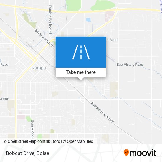 Bobcat Drive map