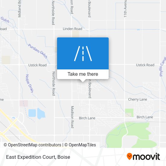 East Expedition Court map