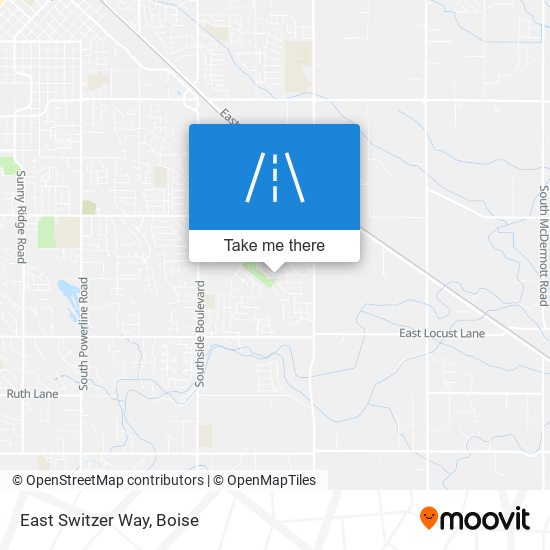 East Switzer Way map