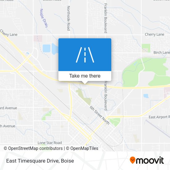 East Timesquare Drive map