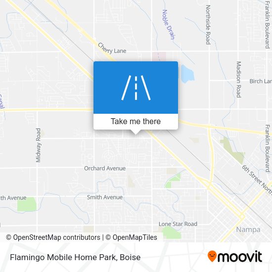 Flamingo Mobile Home Park map