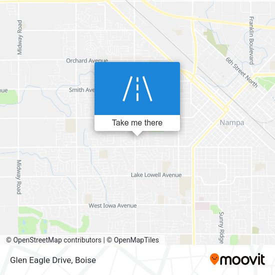 Mapa de Glen Eagle Drive