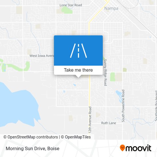 Mapa de Morning Sun Drive
