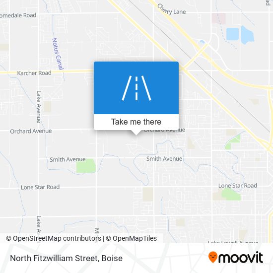 North Fitzwilliam Street map