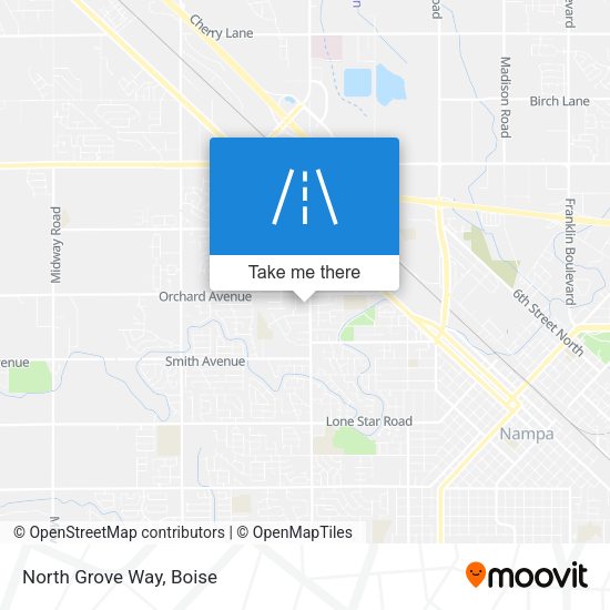 Mapa de North Grove Way