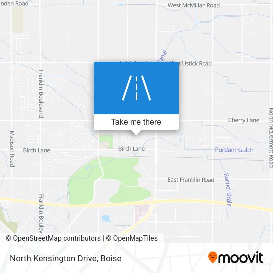 Mapa de North Kensington Drive