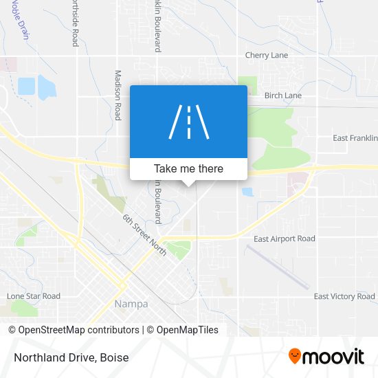 Mapa de Northland Drive