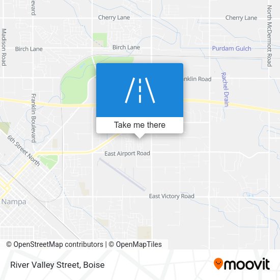 Mapa de River Valley Street