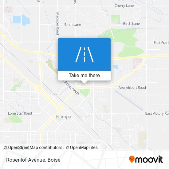 Mapa de Rosenlof Avenue