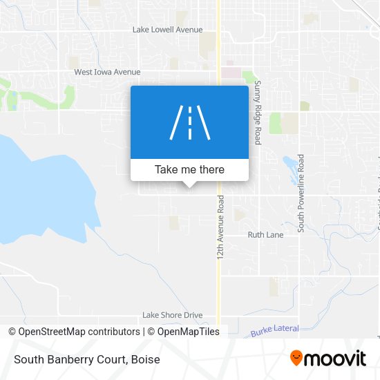 Mapa de South Banberry Court