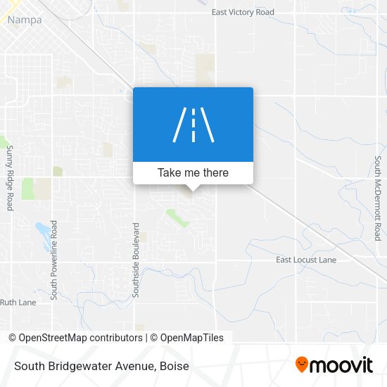 South Bridgewater Avenue map