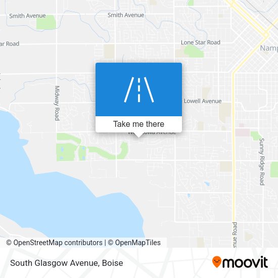 South Glasgow Avenue map