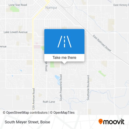 Mapa de South Meyer Street